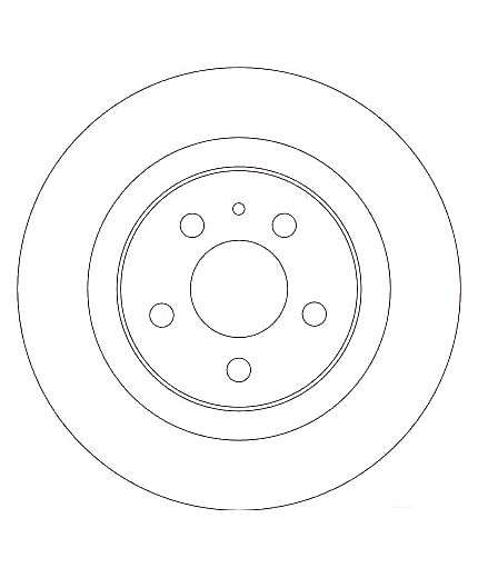 TRW Тормозной диск