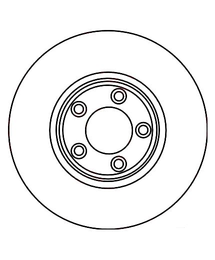 TRW Тормозной диск Фото 2