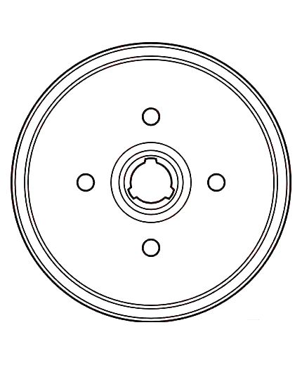 TRW Тормозной барабан Фото 2