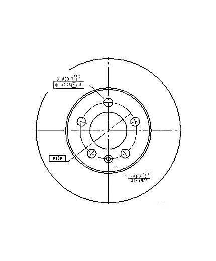 Patron Тормозной диск Фото 2