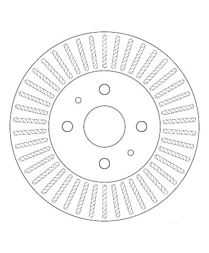 TRW Тормозной диск