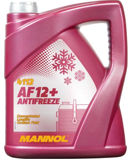 Антифриз MANNOL Antifreeze AF 12 red красный -75 5,6кг 5л