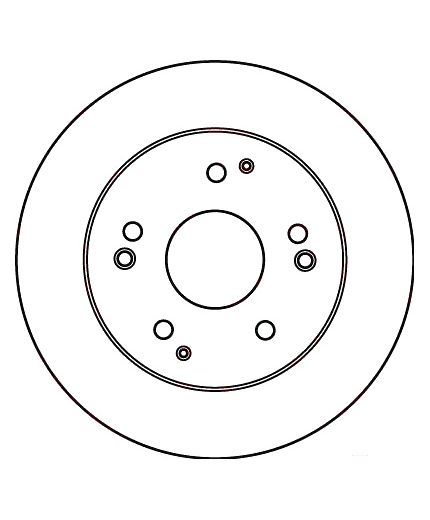 TRW Тормозной диск