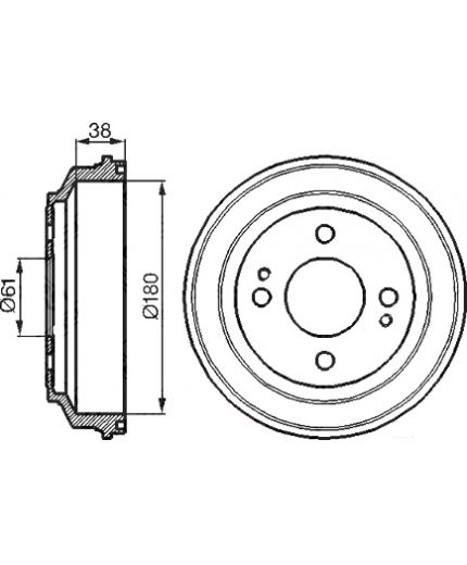 Stellox Тормозной барабан
