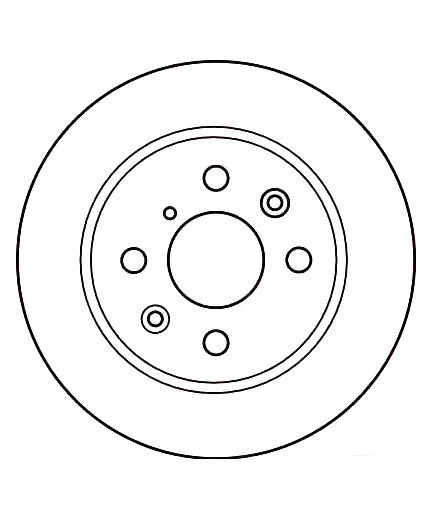 TRW Тормозной диск Фото 2