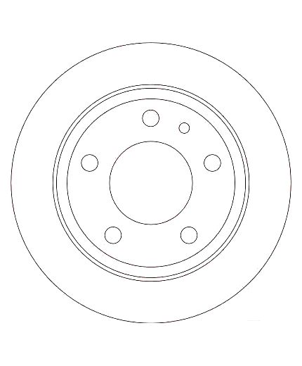 TRW Тормозной диск Фото 2
