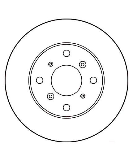 TRW Тормозной диск