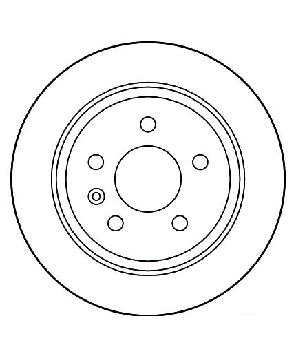 TRW Тормозной диск