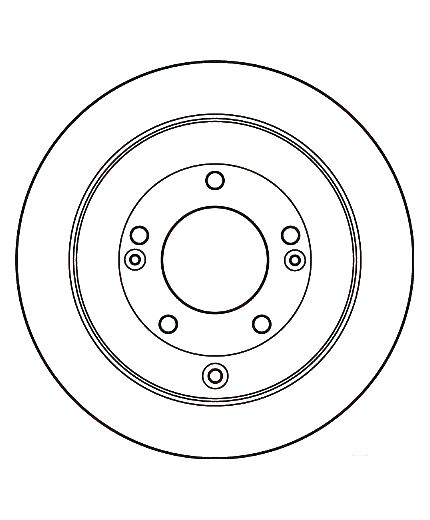TRW Тормозной диск Фото 2