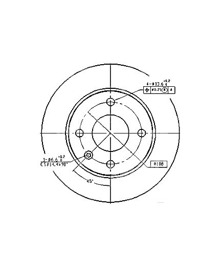 Patron Тормозной диск передний