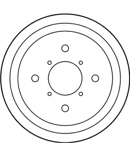 TRW Тормозной барабан Фото 2