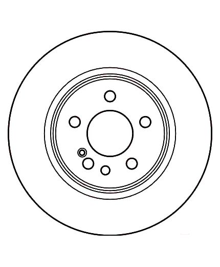 TRW Тормозной диск