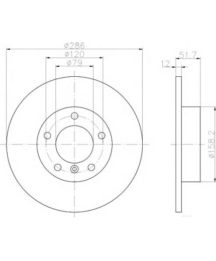 AP Тормозной диск Фото 2