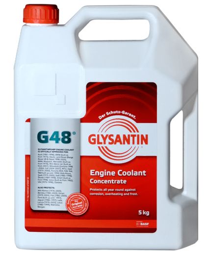 Антифриз GLYSANTIN G48 концентрат сине-зеленый G11 5кг Фото 2