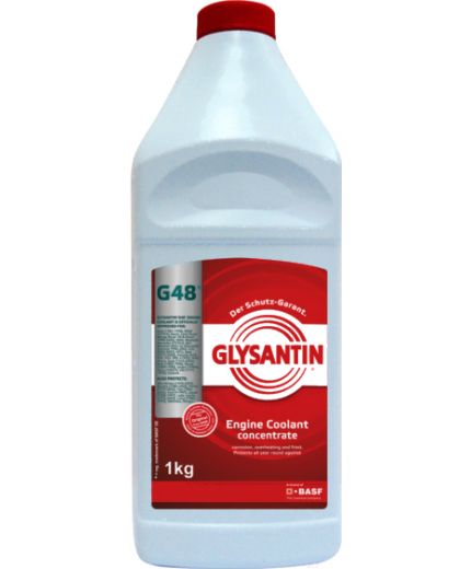Антифриз GLYSANTIN G48 концентрат сине-зеленый G11 1кг Фото 2