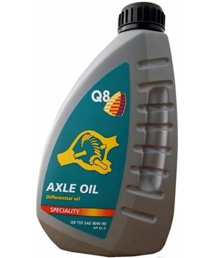 Трансмиссионное масло Q8 Т 55 80W-90 1л Фото 2