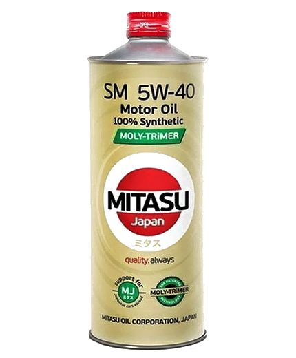 Моторное масло MITASU MOLY-TRiMER SM/CF 5W-30 1л
