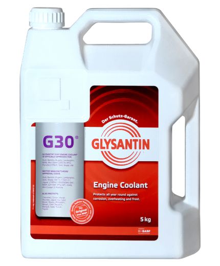 Антифриз GLYSANTIN G30 красновато-фиолетовый G12+ 5 кг
