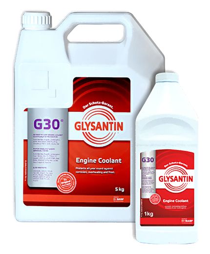 Антифриз GLYSANTIN G30 красновато-фиолетовый G12+ 5 кг Фото 2