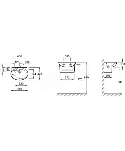 MONROE Амортизатор задний