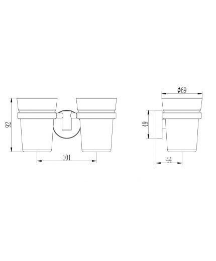 Nakayama Опора амортизатора переднего
