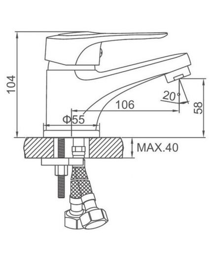 Nakayama Опора амортизатора