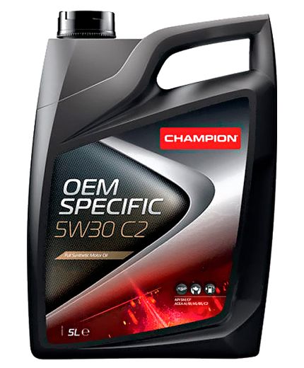 Моторное масло CHAMPION OEM Specific C2 5W-30 5л