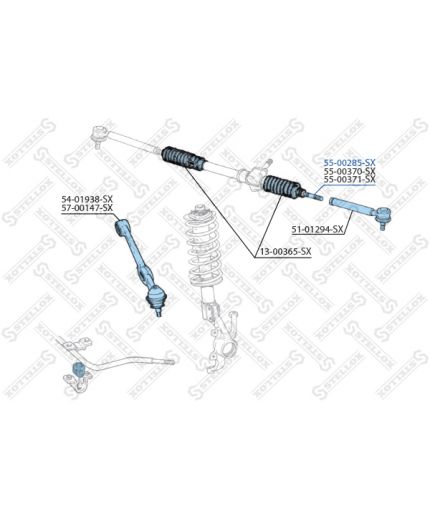 Stellox Тяга рулевая
