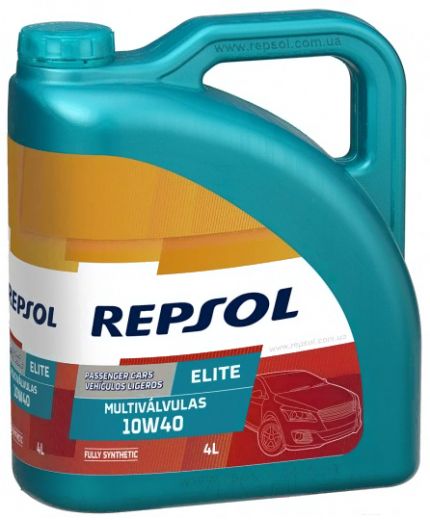 Моторное масло Repsol ELITE MULTIVALVULAS 10W-40 4л