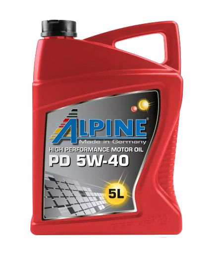 Моторное масло ALPINE PD Pumpe-Duse 5W-40 5л