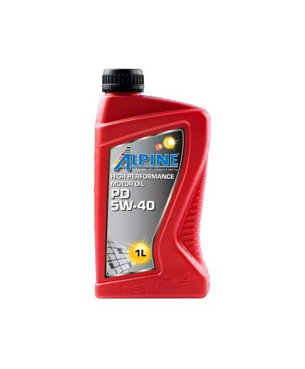 Моторное масло ALPINE PD Pumpe-Duse 5W-40 1л Фото 2