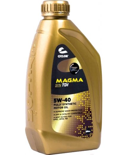 Моторное масло CYCLON MAGMA SYN TDI 5W-40 1л