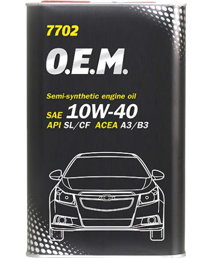 Моторное масло MANNOL 7702 OEM for Chevrolet Opel 10W-40 SL/CF 1л METAL