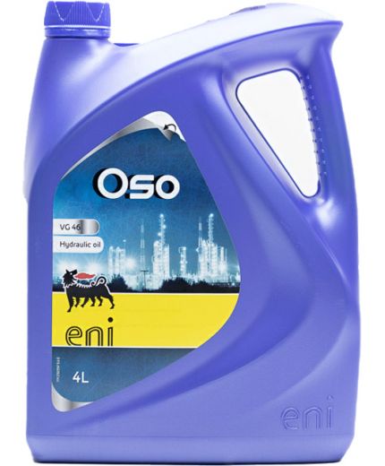 Гидравлическое масло ENI OSO 46 4л Фото 3