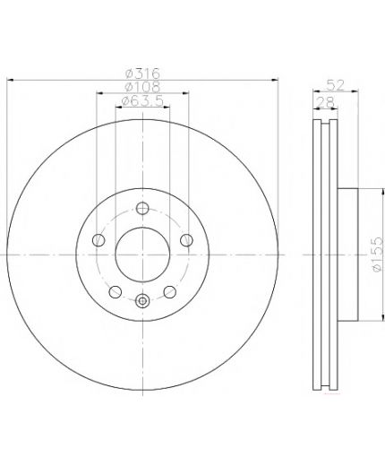 VOLVO Тормозной диск Фото 2