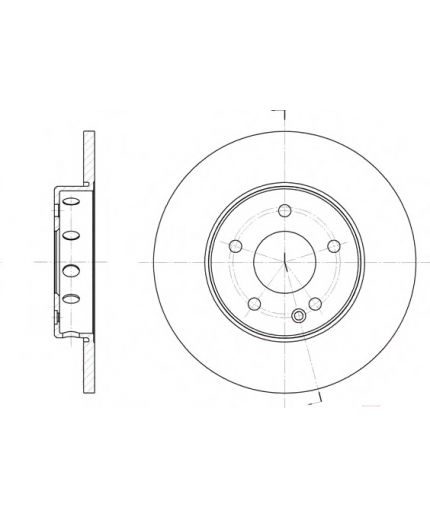 REMSA Тормозной диск