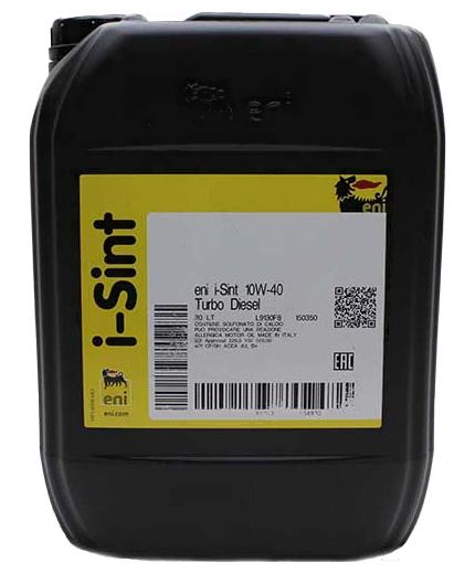 Моторное масло ENI I-SINT TD 10W-40 20л Фото 2