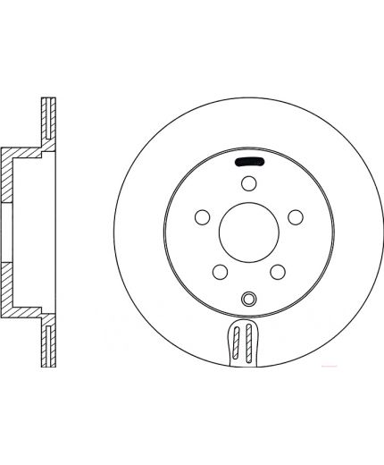 NiBK Тормозной диск Фото 3