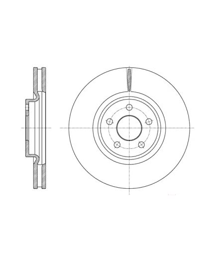 REMSA Тормозной диск