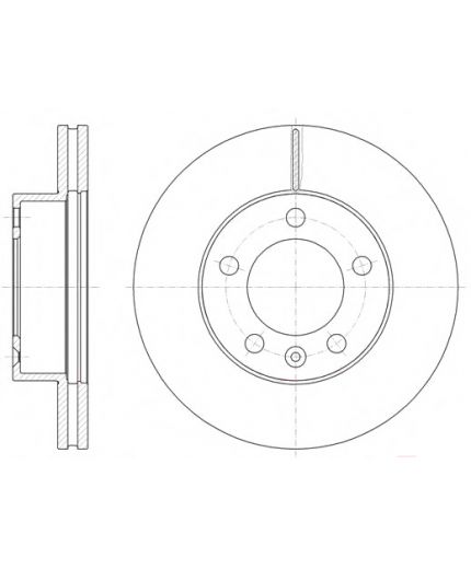 REMSA Тормозной диск