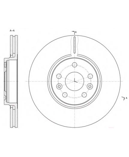 REMSA Тормозной диск