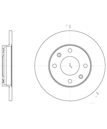 REMSA Тормозной диск