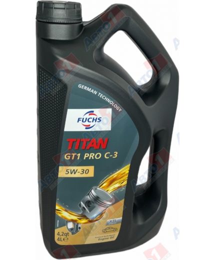 Моторное масло FUCHS TITAN GT1 PRO C-3 5W-30 4л Фото 3