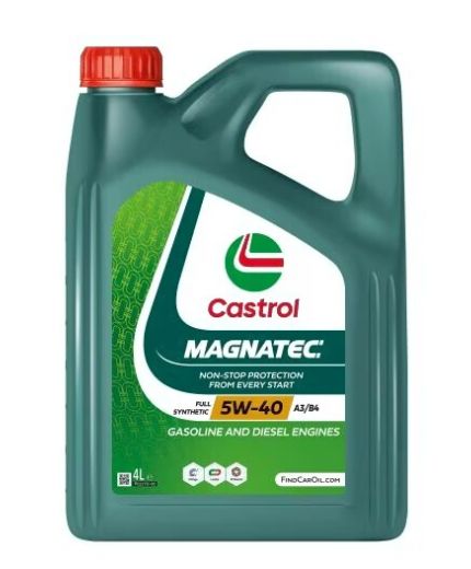 Моторное масло CASTROL Magnatec 5W-40 A3/B4 4л Фото 2