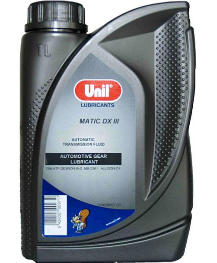 Трансмиссионное масло UNIL MATIC DX III 1л