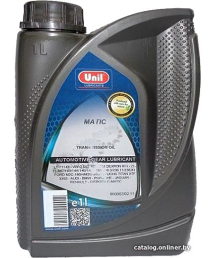 Трансмиссионное масло UNIL MATIC DCT 1л