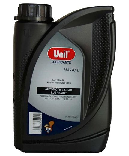 Трансмиссионное масло UNIL MATIC D 1л