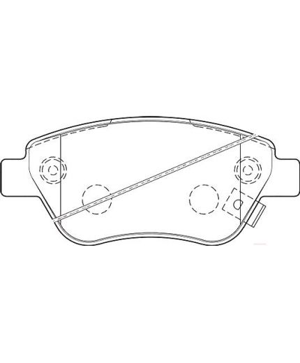 Valeo Колодки дисковые Фото 2