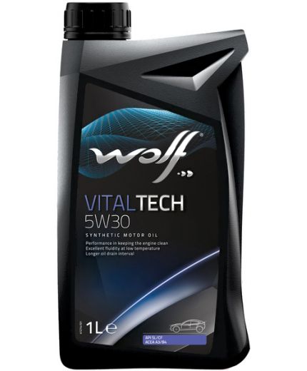 Моторное масло WOLF VitalTech 5W-30 1 л