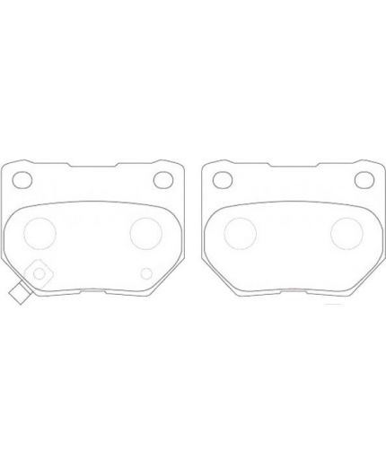 NiBK Колодки дисковые Фото 2